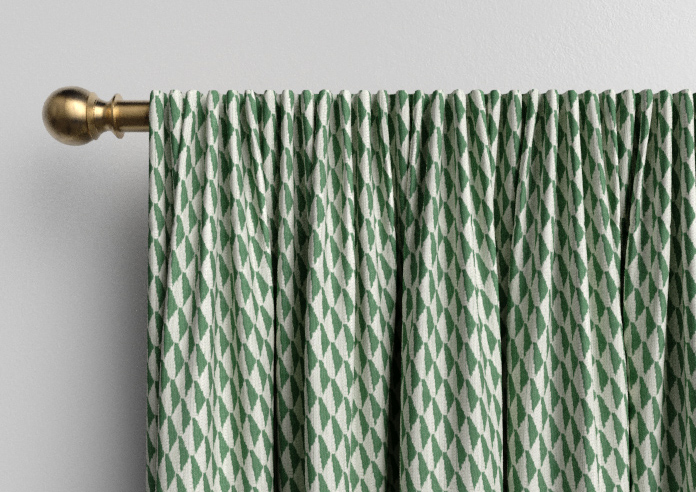 Jaipur, Bottle Green - Made to Measure Curtains - Image 9